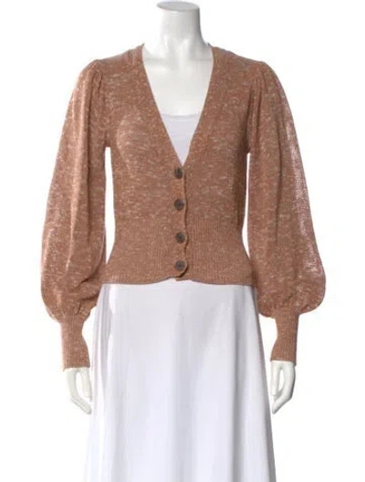 Pre-owned Intermix V-neck Sweater W/ Tags
