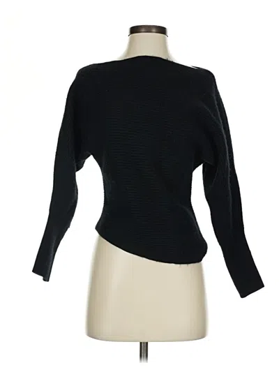 Pre-owned Intermix Wool Pullover Sweater In Black