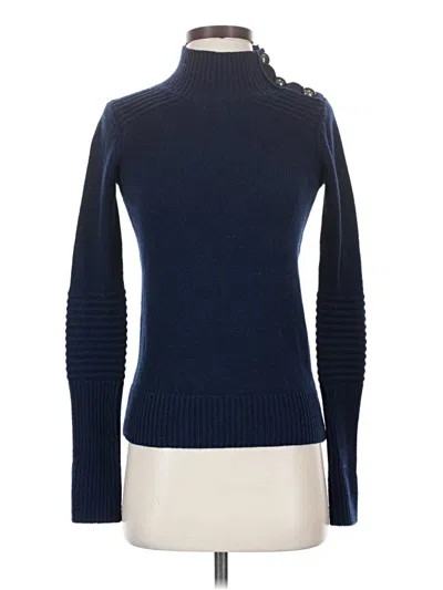 Pre-owned Intermix Wool Pullover Sweater In Blue
