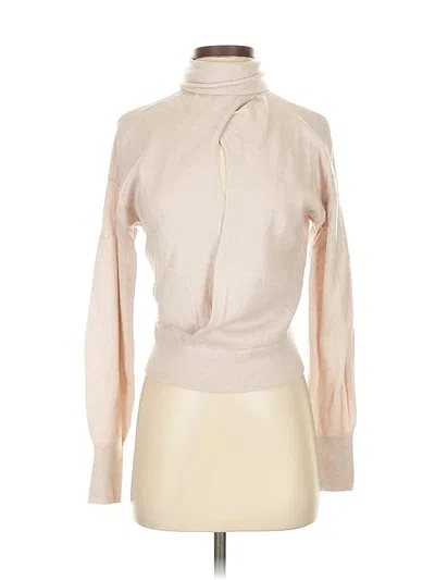 Pre-owned Intermix Wool Pullover Sweater In Brown