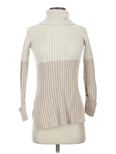 Pre-owned Intermix Wool Pullover Sweater In Ivory