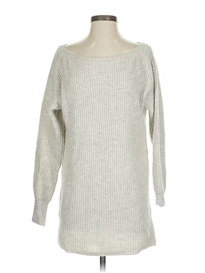 Pre-owned Intermix Wool Pullover Sweater In Silver