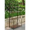 International Caravan Mandalay Iron Folding Baker Rack