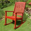 International Caravan Acacia Large Rocking Chair