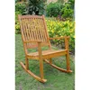 International Caravan Acacia Large Rocking Chair