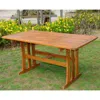 International Caravan Acacia Rectangular Dining Table