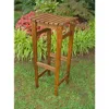 International Caravan Backless Bar Stool