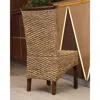 International Caravan Bunga Hyacinth Dining Chair (set Of 2) In Brown