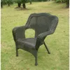 International Caravan Camelback Resin Wicker Patio Chairs (set Of 2)