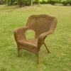 International Caravan Camelback Resin Wicker Patio Chairs (set Of 2)