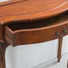 International Caravan Carved One Drawer Wall Table In Brown