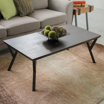 International Caravan Hamburg Contemporary Contemporary Mdf/metal Coffee Table