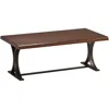 International Caravan Hamburg Contemporary Contemporary Mdf/metal Coffee Table