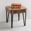 International Caravan Hamburg Contemporary Contemporary Mdf/metal End Table
