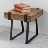 International Caravan Hamburg Contemporary Contemporary Mdf/metal End Table