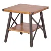 International Caravan Hamburg Contemporary Laredo End Table
