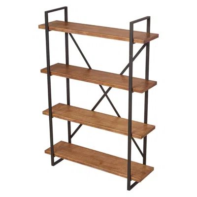 International Caravan Hamburg Contemporary Laredo Four Tier Shelf