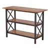 International Caravan Hamburg Contemporary Laredo Three Level Table