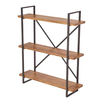 International Caravan Hamburg Contemporary Laredo Three Tier Shelf