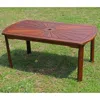 International Caravan Highland Acacia Sunburst Coffee Table