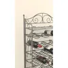 International Caravan Iron 24-bottle Wine Rack