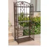 International Caravan Iron 5-tier Bakers Rack
