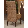 International Caravan Java Rattan Dining Chair In Brown
