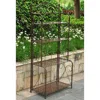 International Caravan Mandalay Iron Folding Baker Rack