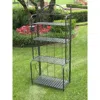 International Caravan Mandalay Iron Folding Baker Rack