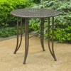 International Caravan Mandalay Iron Patio Bistro Table