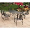 International Caravan Mandalay S/7 Iron Outdoor Dining Set