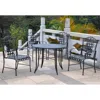 International Caravan Mandalay Set Of 5 Outdoor Dining Group