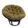 International Caravan Rattan 42-inch Papasan Chair With Micro Suede Cushion In Green