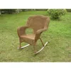 International Caravan Resin Wicker Camel Back Rocking Chairs (set Of Two)