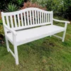 International Caravan Royal Fiji Acacia 59-inch Camel Back 3-seater Bench