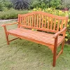 International Caravan Royal Fiji Acacia 59-inch Camel Back 3-seater Bench