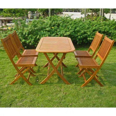 International Caravan Royal Tahiti Melilla 5-piece Dining Group