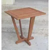 International Caravan Royal Tahiti Outdoor 28" Square Inverted Pyramid Table