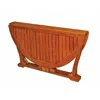 International Caravan Royal Tahiti Round Wood Gate Leg Table