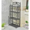International Caravan Segovia Iron 4-tier Bakers Rack