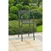 International Caravan Segovia Iron Bar Height Arm Chair