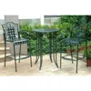 International Caravan Set Of Three Iron Bar Bistro