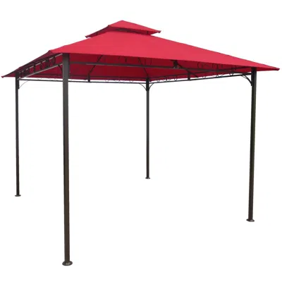 International Caravan Square Vented Canopy Gazebo