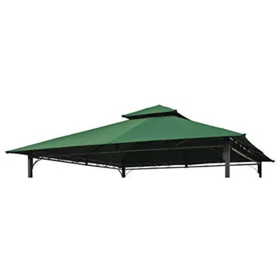 International Caravan St. Kitts Replacement Canopy For 10 Ft. Canopy Gazebo In Green