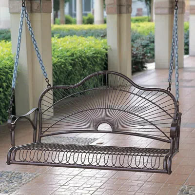 International Caravan Sun Ray Iron Swing