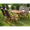International Caravan Tordera Royal Tahiti Set Of Five Dining Group