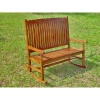 International Caravan Traditional Double Porch Rocker