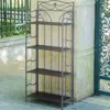 International Caravan Valencia 4-tier 24" Wide Plant Stand