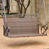 International Caravan Valencia Resin Wicker/steel Loveseat Swing