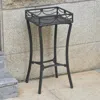 International Caravan Valencia Resin Wicker/steel Square Plant Stand
